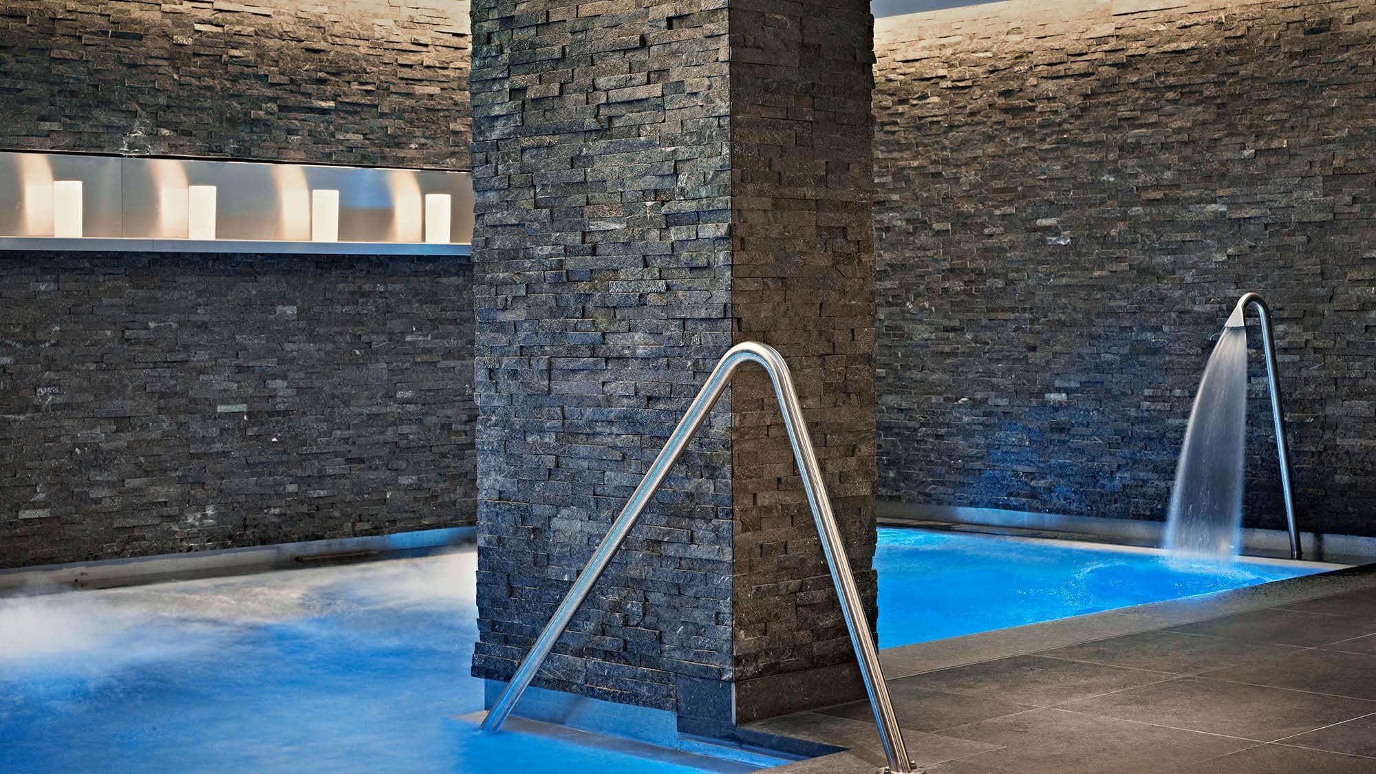 Pool & Wellness area at Schweizerhof Spa