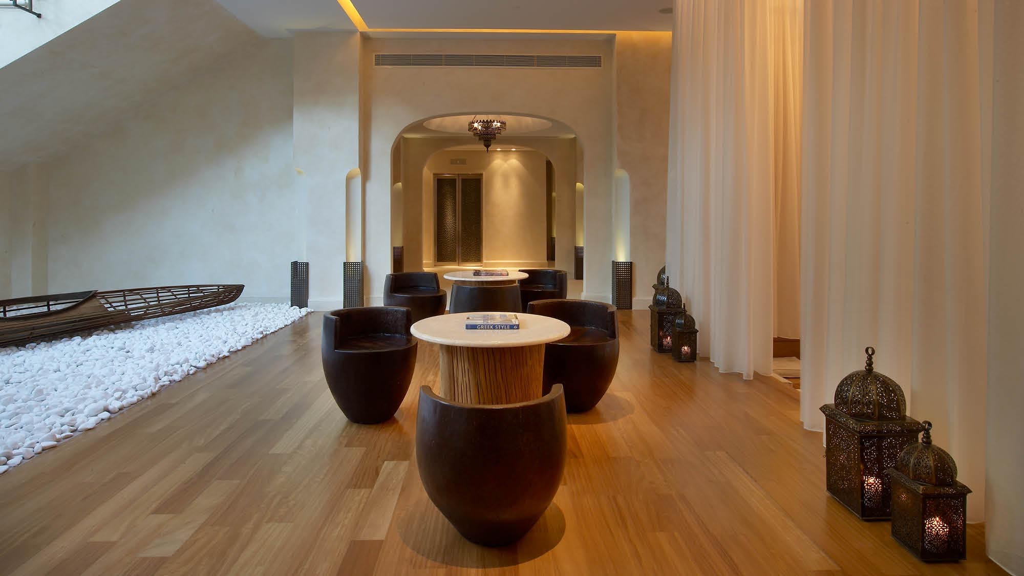 Lobby at a Spa, Costa Navarino, Greece