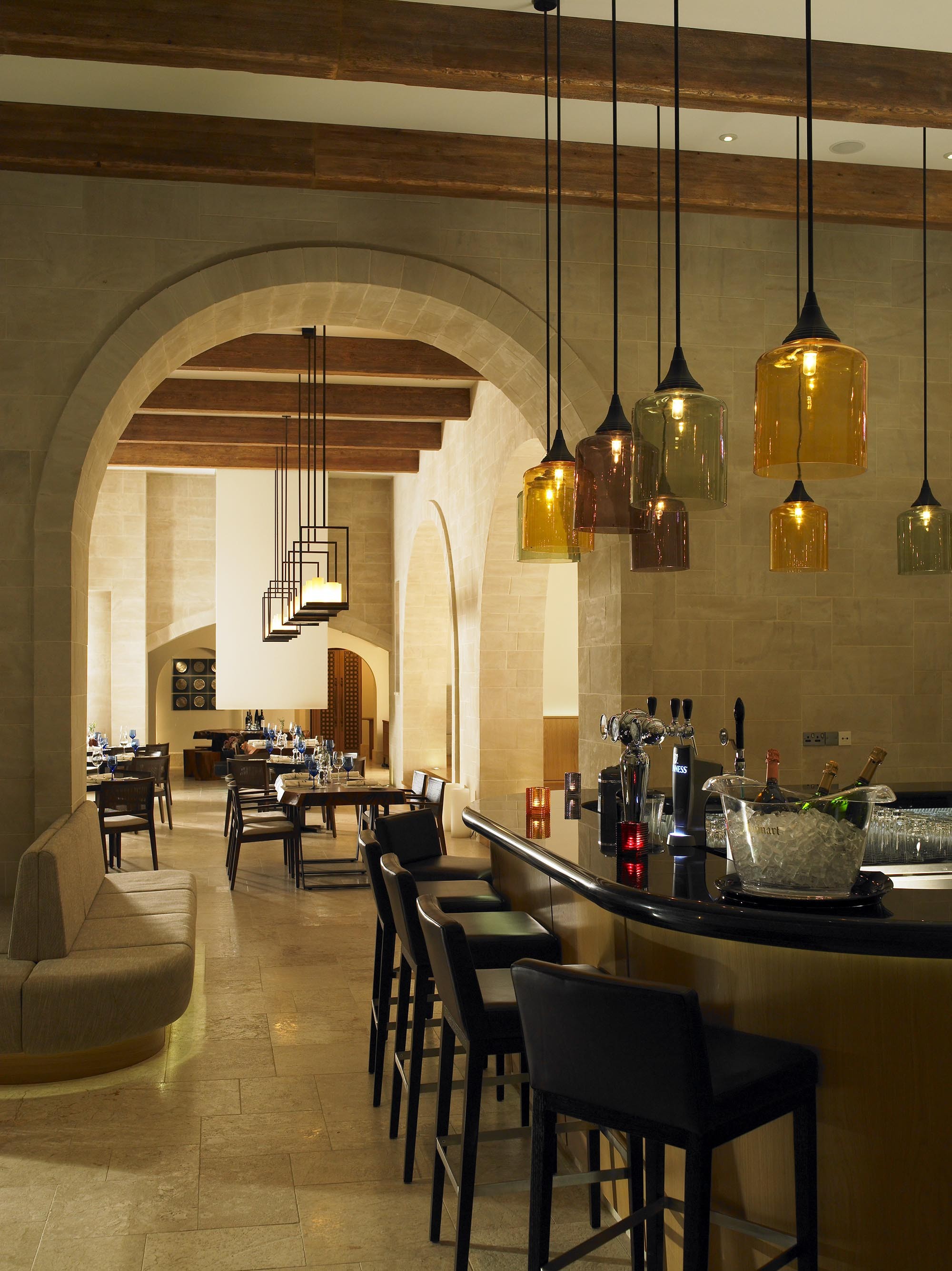 Bar counter design in Greece