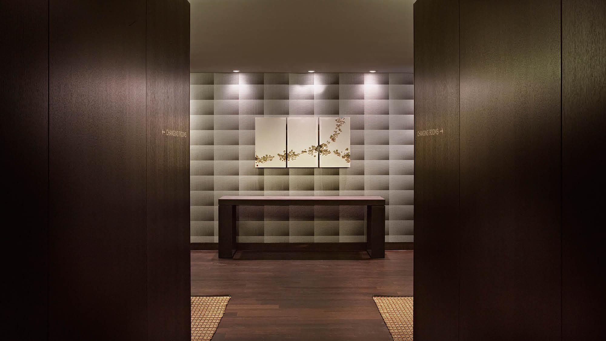 Spa & Wellness reception interior design