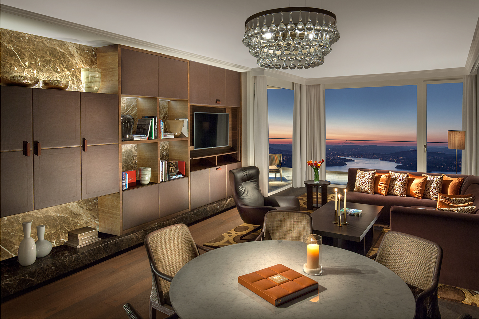 Grand Residence Suite Living-Room design visual