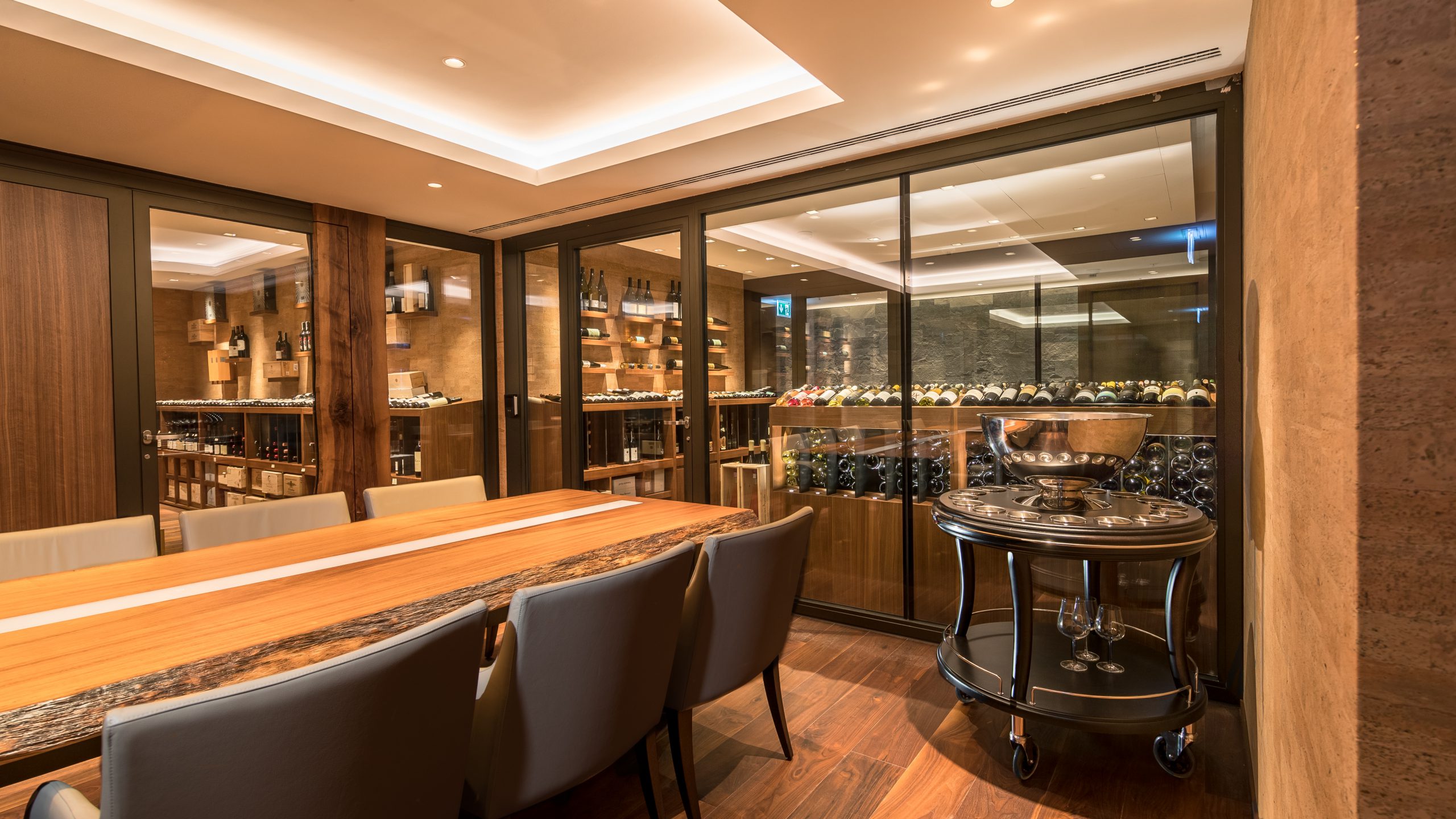 Wine Cellar Tasting Room Bürgenstock Hotel