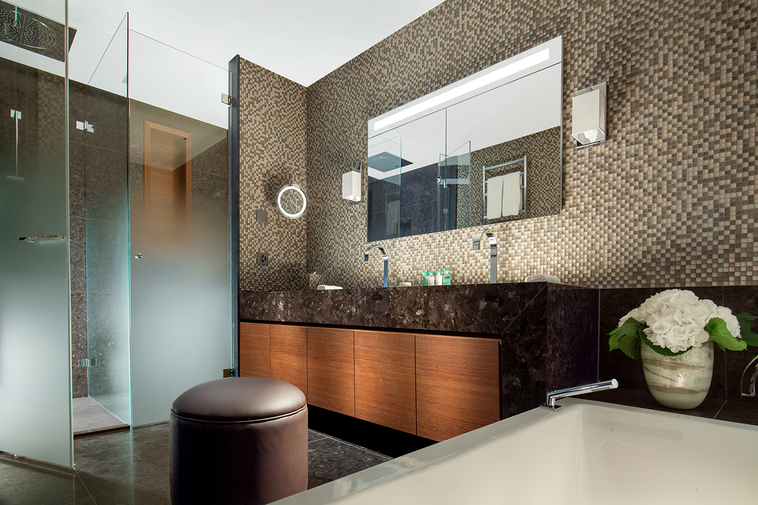 Suite Bathroom at Grand Residence-Suites
