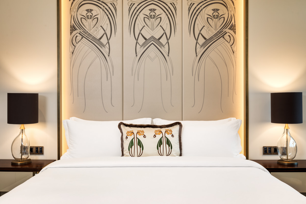 Bed at Matild Palace, a Luxury Collection Hotel
