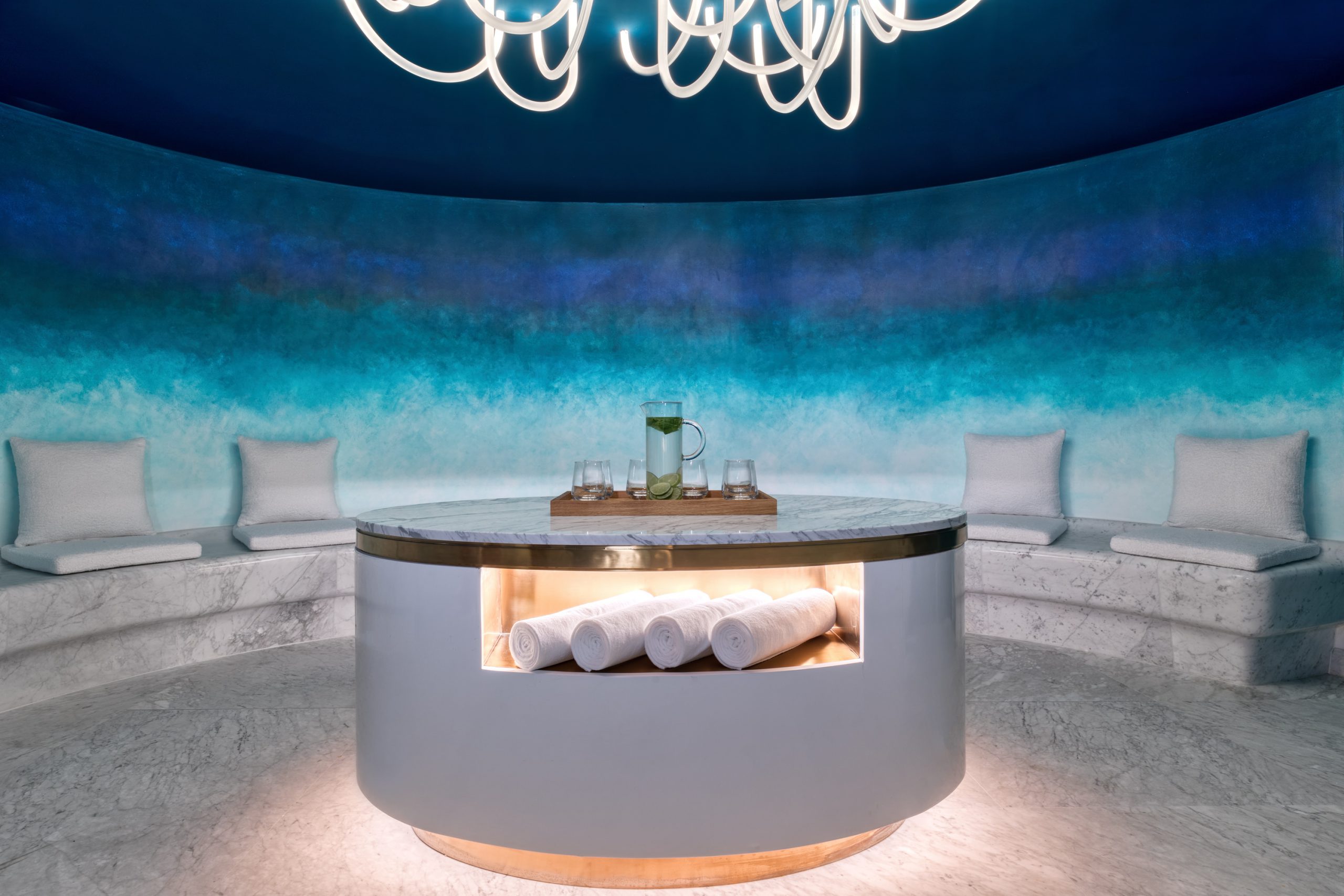 MKV spa sauna interior design